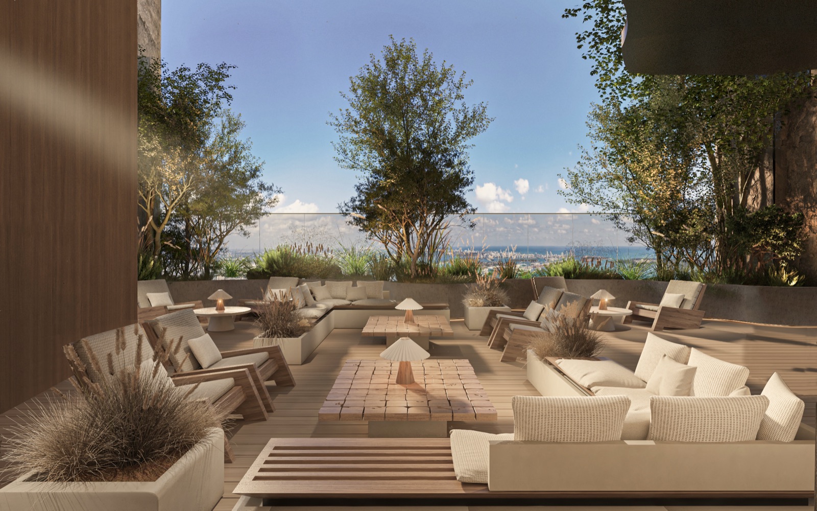 Bosco lounge at ORA by Casa Tua.