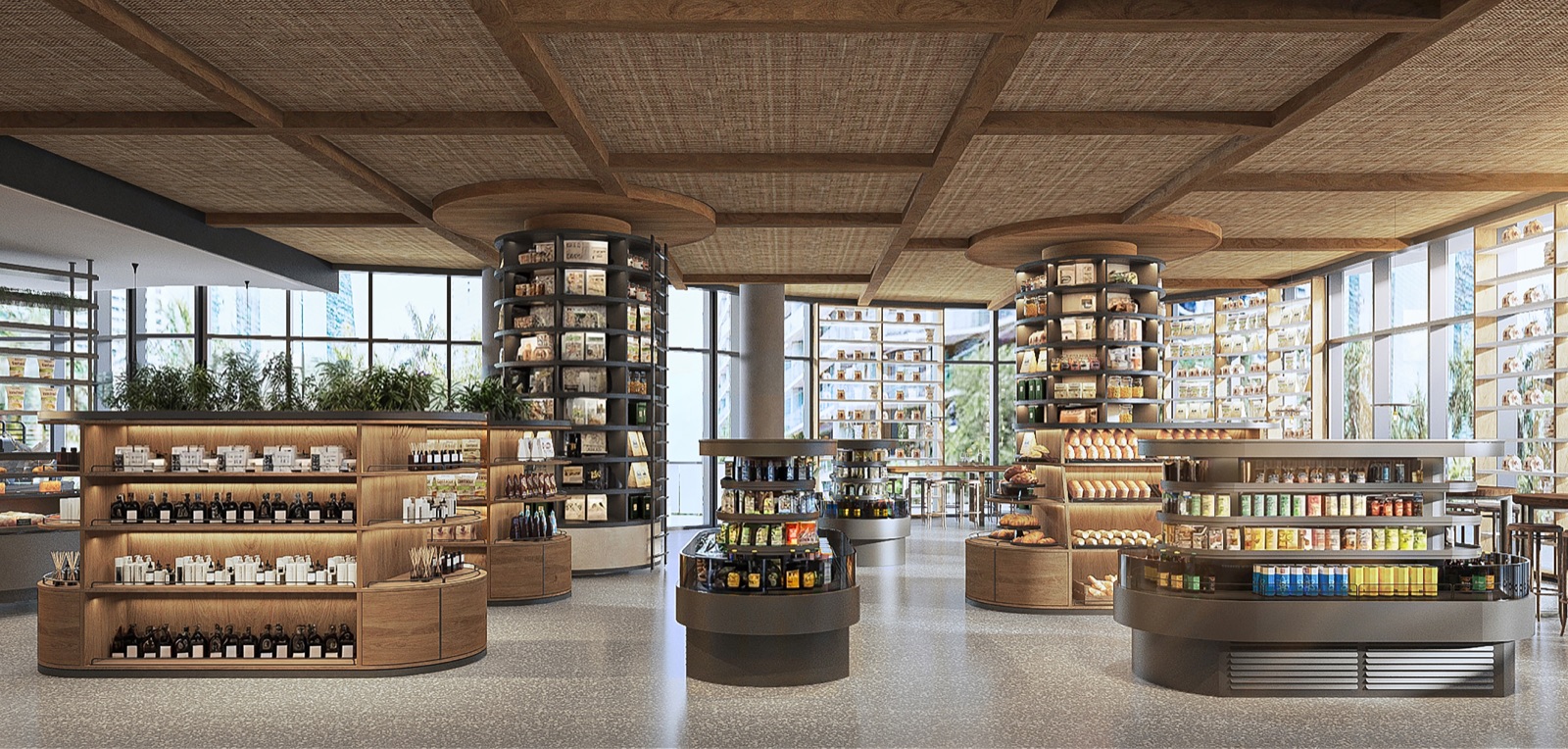 Terra — 24-hour gourmet market and bakery at ORA by Casa Tua.