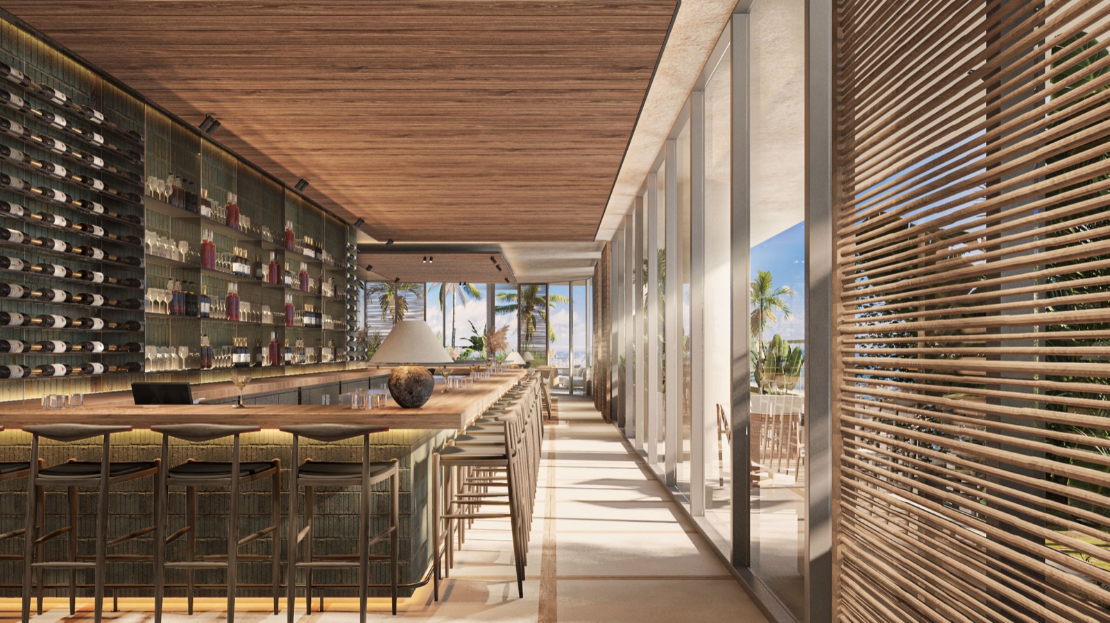 Vento bar at ORA — master mixology with Asian-inspired cuisine.
